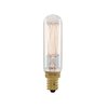 Bulbrite 25 Watt Dimmable Clear Appliance, Amusement T6 Candelabra (E12) Incandescent Light Bulb, 4PK 861500